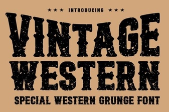 Crafting Your Vintage Western Typography Projects