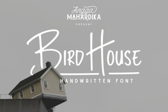 Bird House Font: Creative & Usable Typography Ideas