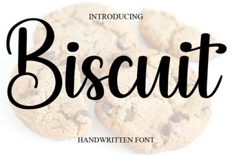 Designing Sweet Text with Biscuit Font