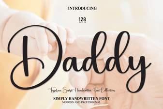 The Daddy Font: Modern Retro Design Projects
