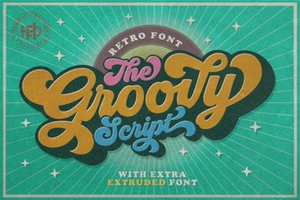 Groovy Font Styles for Creative Project Designs