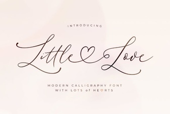 Explore Projects with the Little Love Font